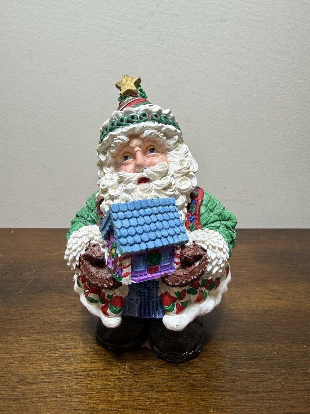Vintage Twinkle Santa Collectible Figurine Christmas Candy Kmart 6” 2 Pounds